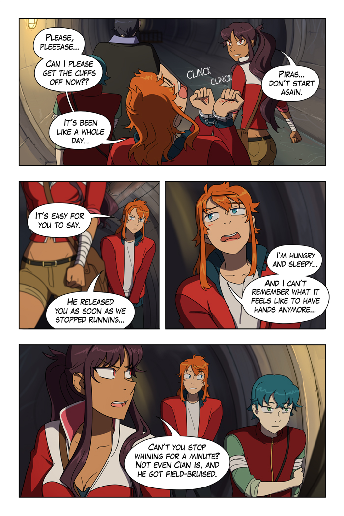 That moment when mom and dad cuff you to take you to a field trip with your sick little brother