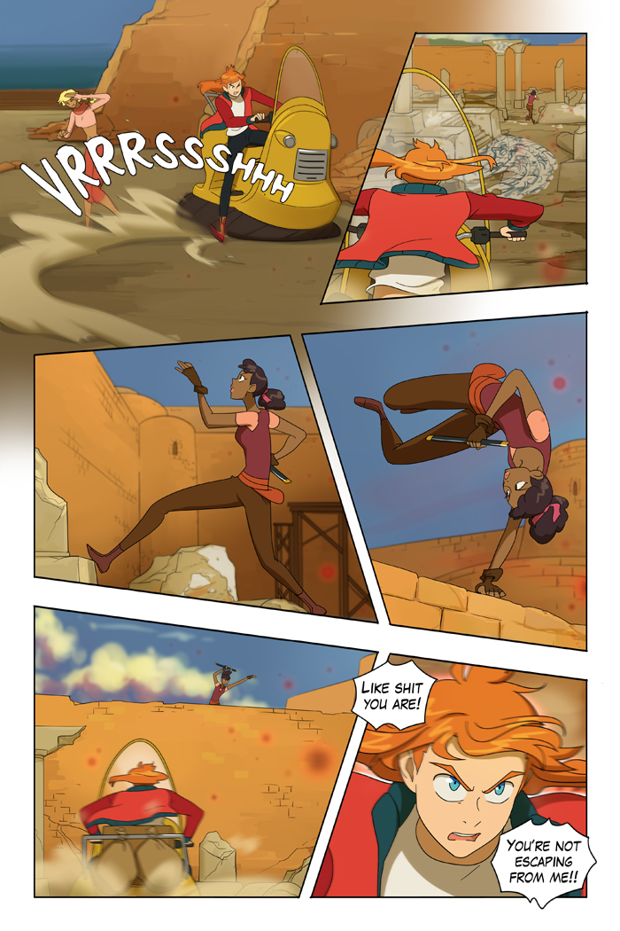 Parkour girl, better run for your life!